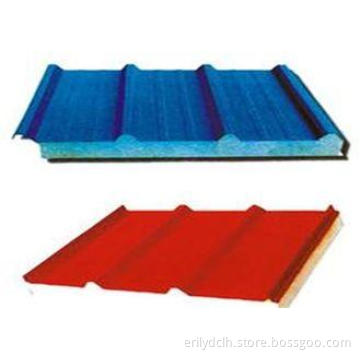 Colorful insulated metal roof panels 25-205-820 , 300mm cor